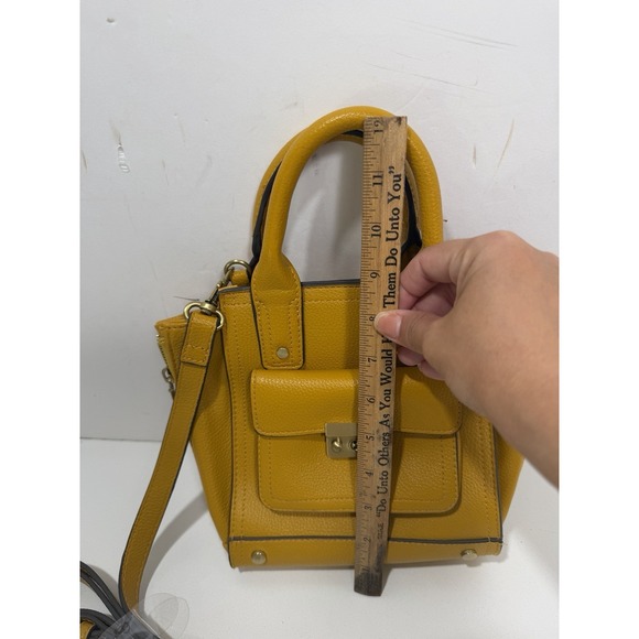 Purse From 3 in1 Phillip Kim Mustard Yellow Bag Purse - Picture 7 of 10